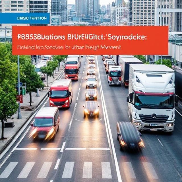 Reducing Congestion: Innovative Solutions for Urban Freight Movement